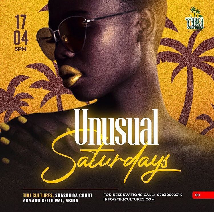 abjxlagosevents's tweet photo. #AbujaTwitterCommumity enjoy - Handcrafted signature cocktails complete with flavorsome delicacies this weekend ๐คค - @tikicultures . What are you waiting for?
โโโโโโโโโโโ
#AbujaIsNotBoring #Abuja #TikiCultures #TikiCulture #MoscowUnderground
#HWPGroup #Nigeria #Nightlife https://t.co/hpaVg82Hup