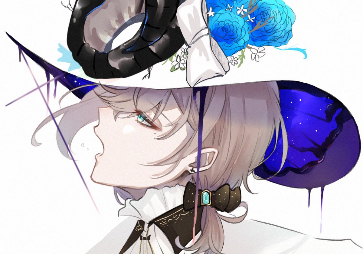 溺れる かな絵 しおり のイラスト