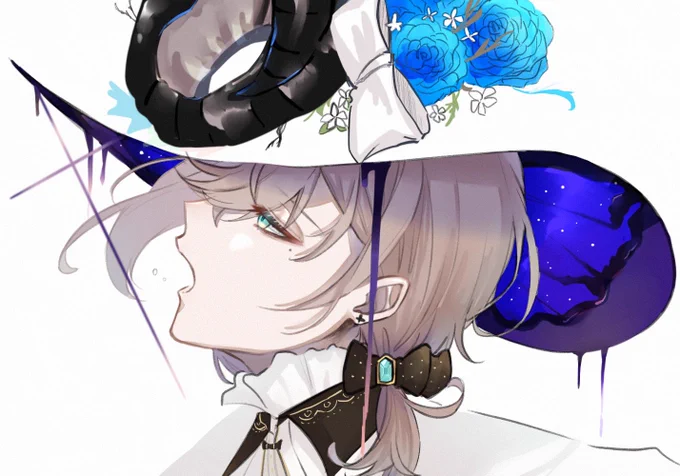 溺れる
 #かな絵 