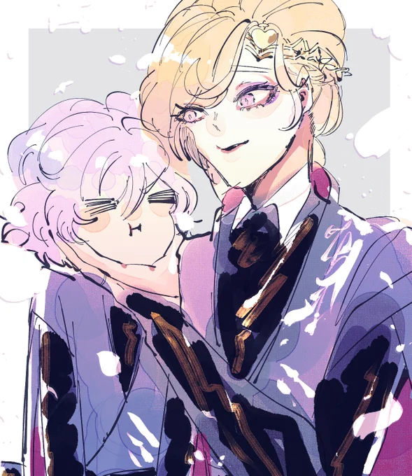 ヴィさんとエペルくん 