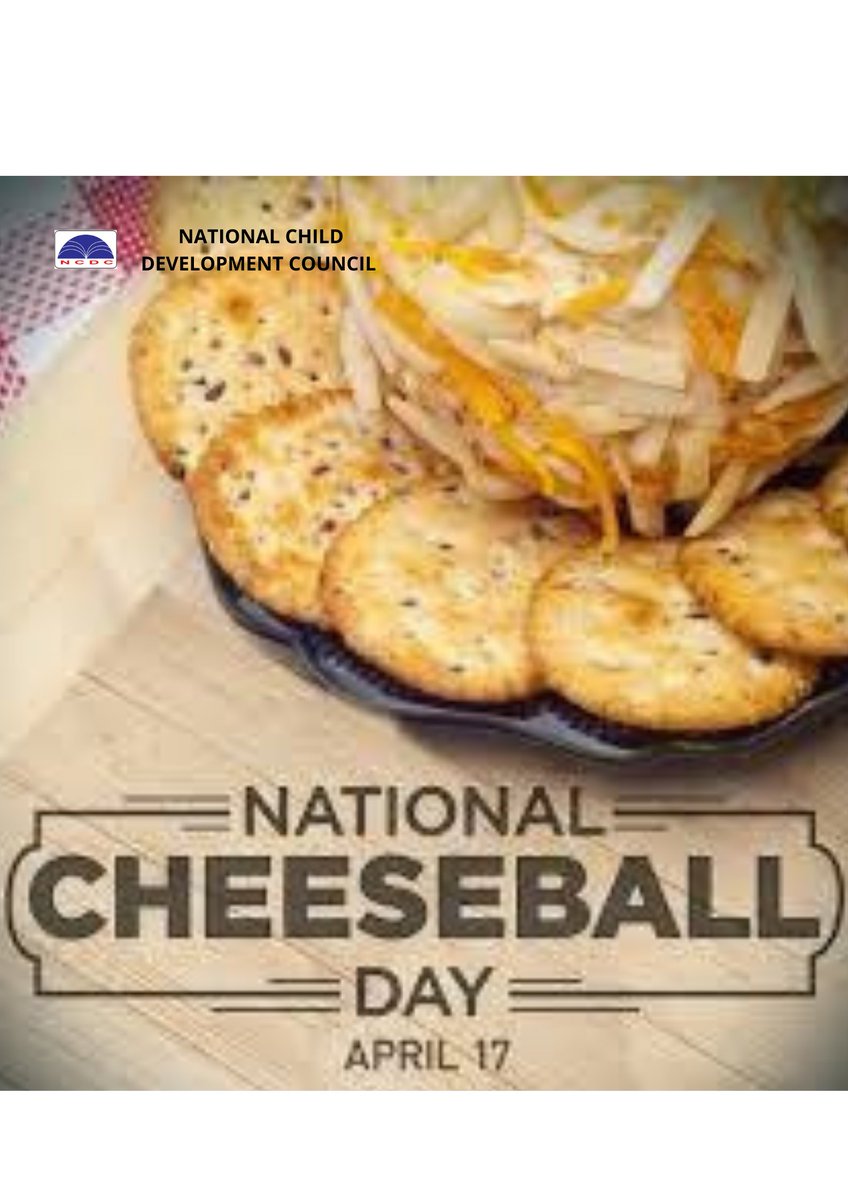 NATIONALCHILDD2's tweet photo. National Cheeseball Day recognizes a party food that can often be the centerpiece of a spread, or a simple snack with a nice crispy cracker and a slice of delicious sausage or vegetable. #Cheese #Nationalchilddevelopmentcouncil https://t.co/9nxjAiLpaM https://t.co/GAzI4r2Bn4 https://t.co/XkrTKhcnS9