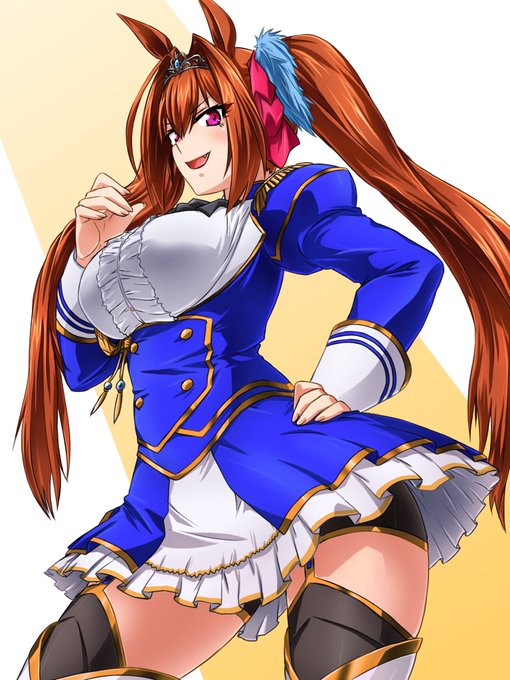 青が眩しい緋色の女王
#ウマ娘 #ダイワスカーレット 