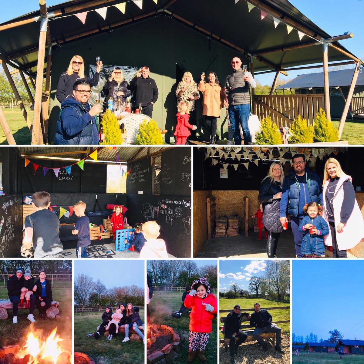 So exciting to reopen and welcome our First Glampers! #Staycation #Suffolk #Glamping