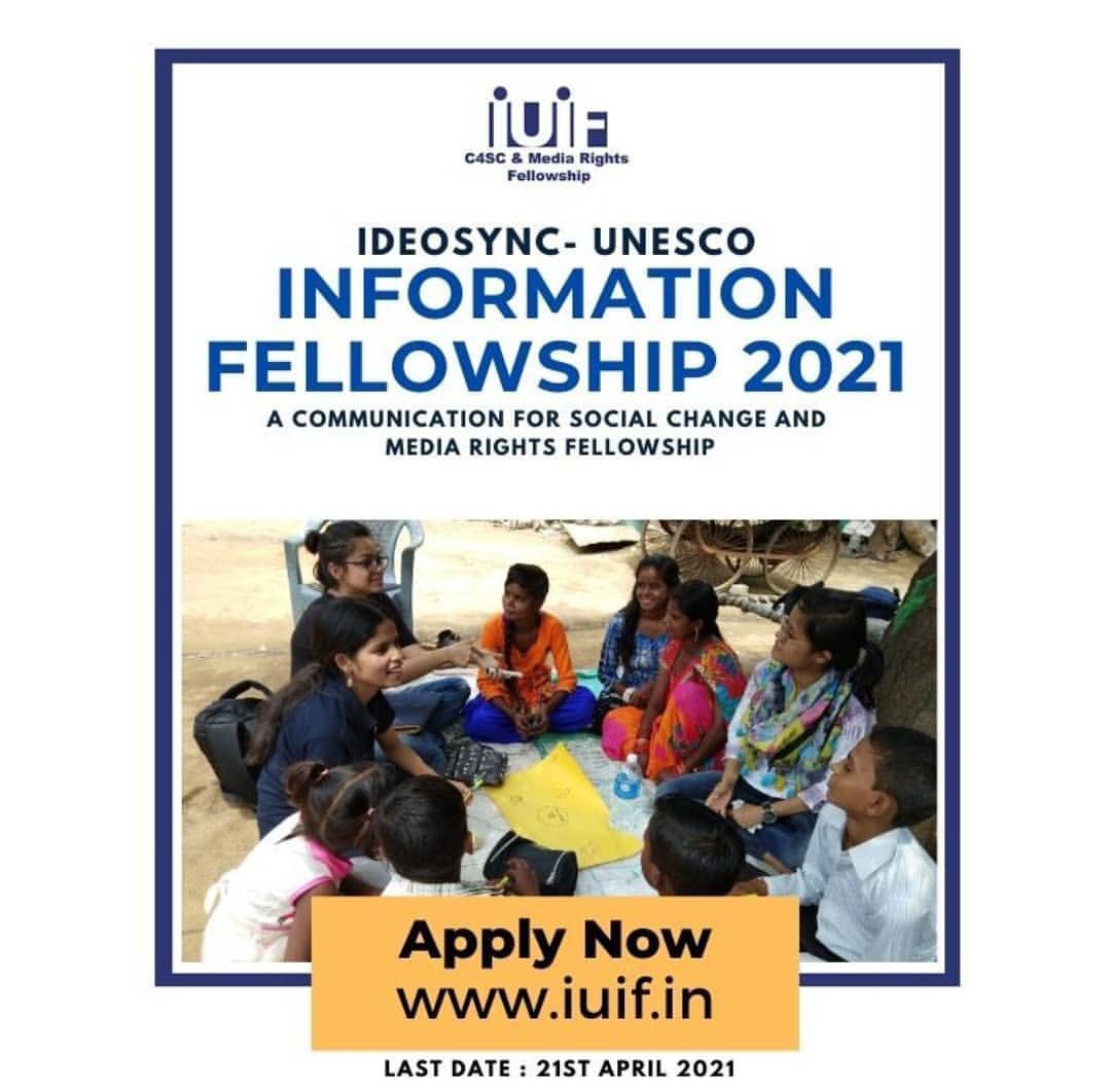 MASH_Project's tweet photo. #EcosystemPost @IUIF_Fellowship
Applications for IDEOSYNC-UNESCO Information Fellowship 2021 is open!
Deadline: 21st April
Apply here: https://t.co/VDTTOGHFWA
#KeepMashing #MashProject #skills #Volunteer #UNESCOYouth #Changemaker https://t.co/elVkBLvWdm