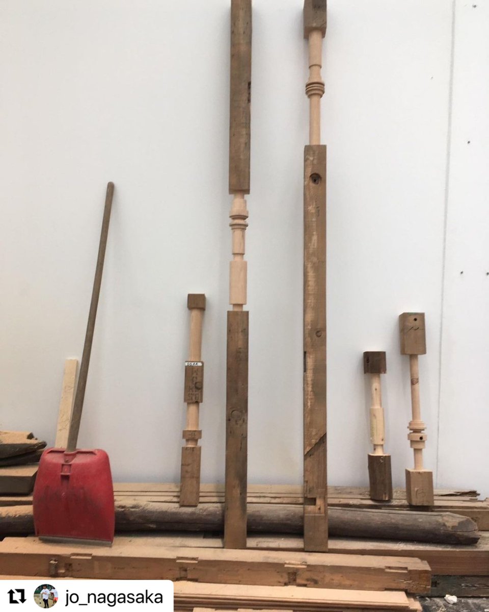 vba2020jp's tweet image. Photos posted on Instagram by Jo Nagasaka. Lathe turning of old  woods is also going on in Venice. #vba2020jp #vba2021jp #biennalearchitettura2021 #howwillwelivetogether