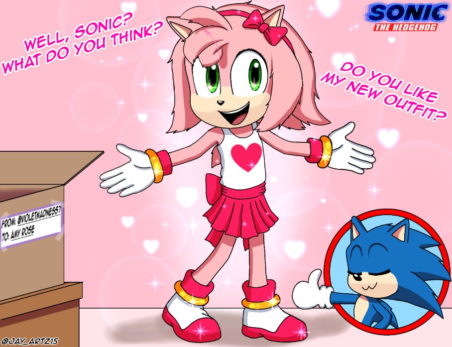 Sonic the Hedgehog on Twitter  Sonic, Sonic the hedgehog, Amy rose