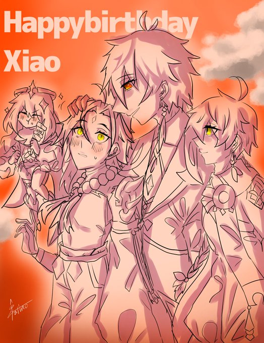 原神 キャラ生誕祭のtwitterイラスト検索結果