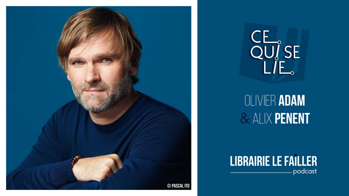 lefailler's tweet photo. [Podcast] 📚 🎧 Olivier Adam et son éditrice  Alix Penent font partie des premiers invités de notre #podcast "Ce qui se lie" ! Tour à tour, ils s'expriment sur leur relation et ce qui les lie. @ed_flammarion 
⏩ https://t.co/wGvACROdEg
#litterature #cequiselie #lefailler https://t.co/QqmXOYZHgL