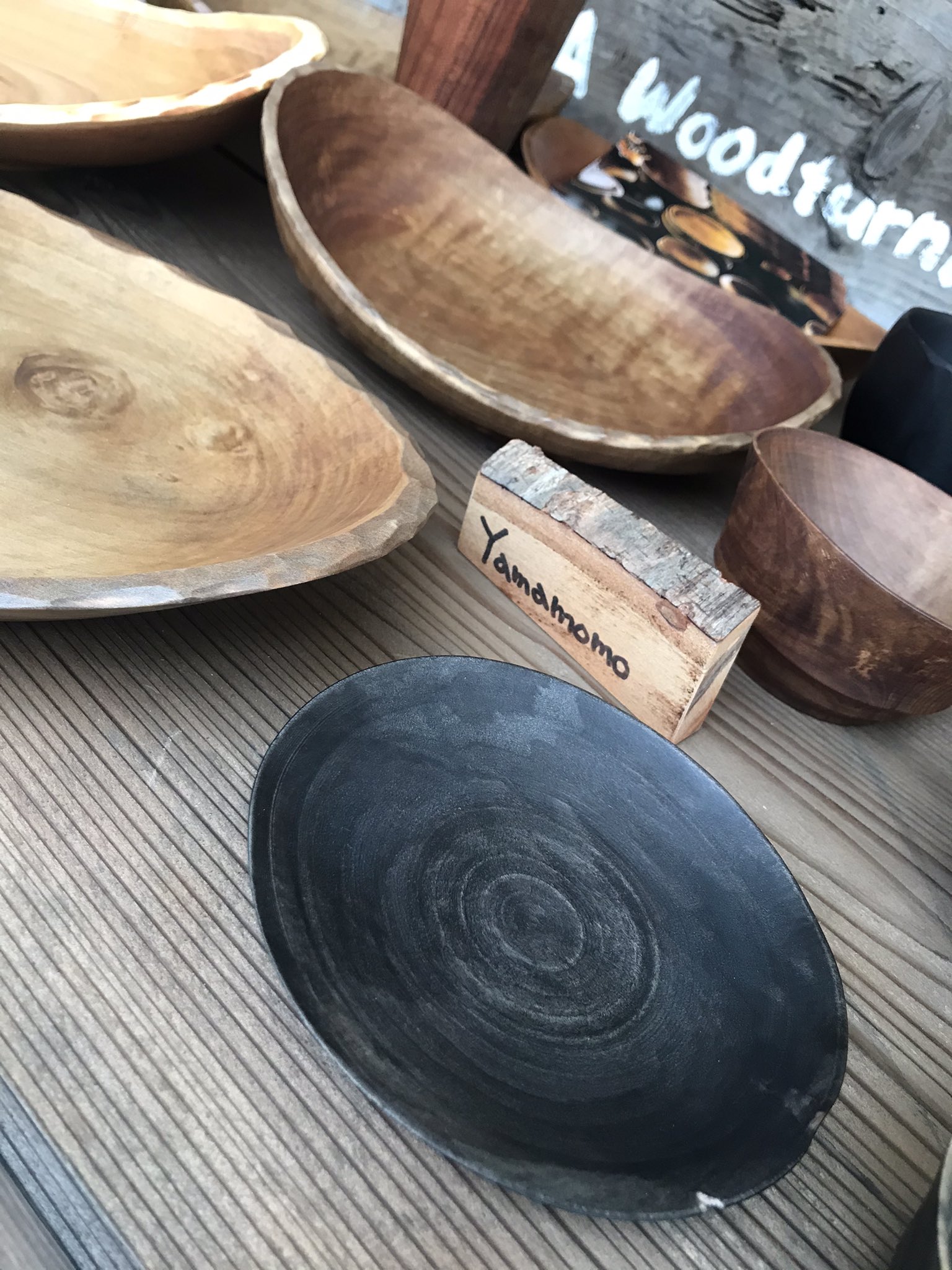 アースガーデン ボランティア 出店番号3 Iida Woodturning さまざまな木を用いた食器を取り扱っております 軽くて丈夫で とってもおしゃれ どんな場所 食事でもすっと入り込める食器です Earthday東京 アースデイ東京 Earthday21