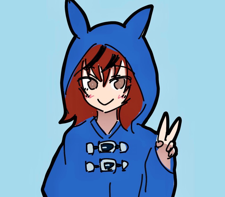 ウマ娘のレインコートかわいいよね 欲しい 裾野こがらのイラスト