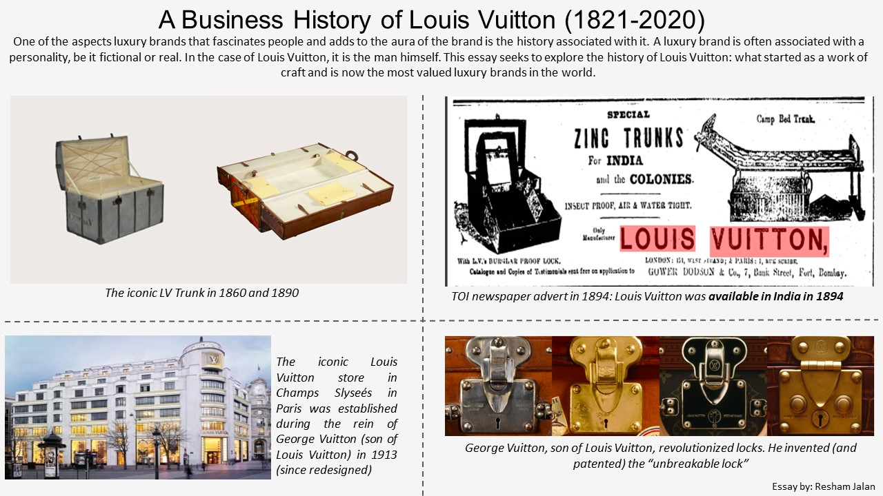 HITCH on X: Resham studies the business history of 'Louis Vuitton