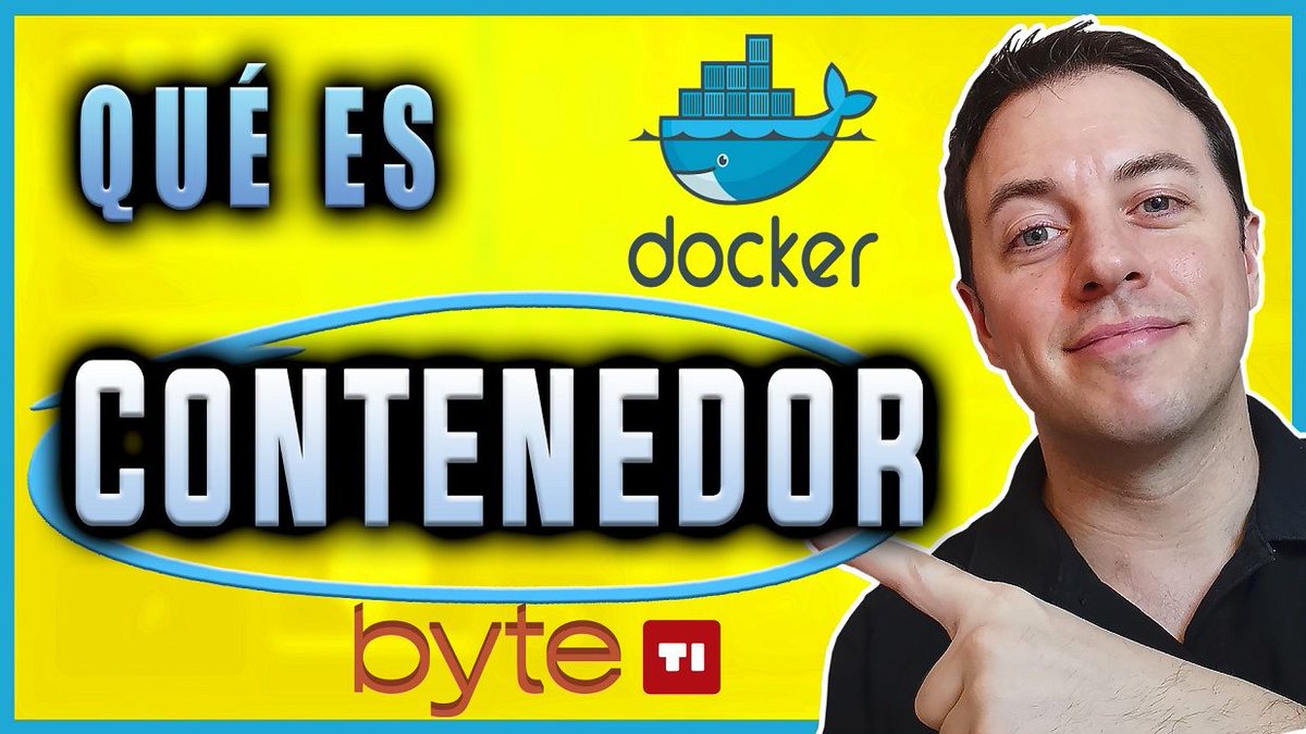 Revista_ByteTI's tweet photo. Alberto López explica en nuestra sección de vídeos que es un contenedor e imagen en Docker. ¿Qué es un CONTENEDOR e IMAGEN en Docker? https://t.co/8r0uXp8ttd https://t.co/jtgcAIbMB8