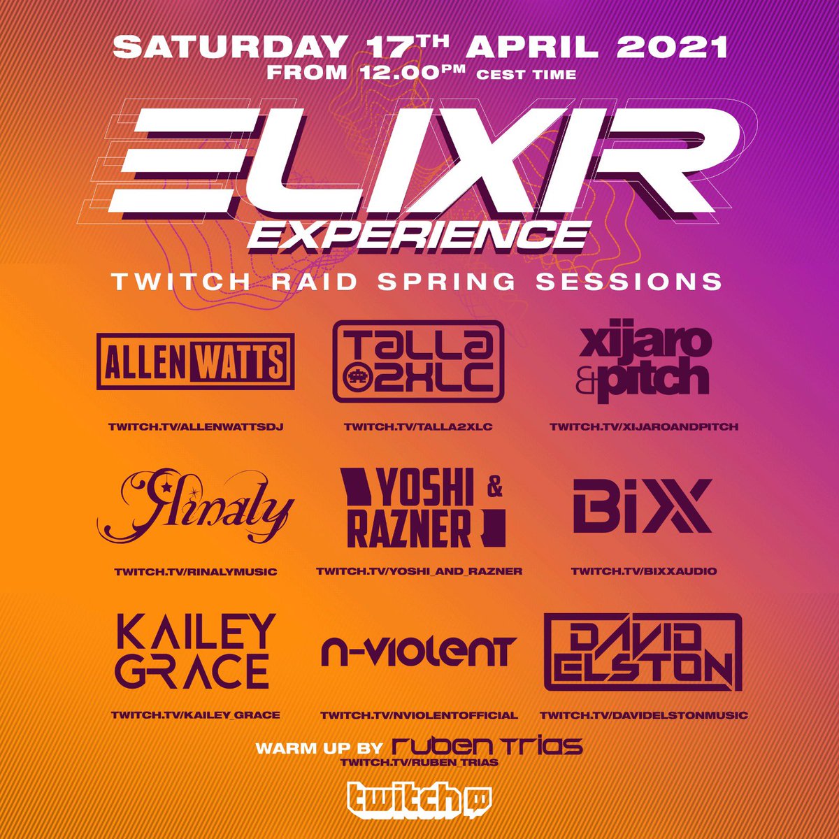 YoshiRazner's tweet image. Today is the day! #elixirexperience