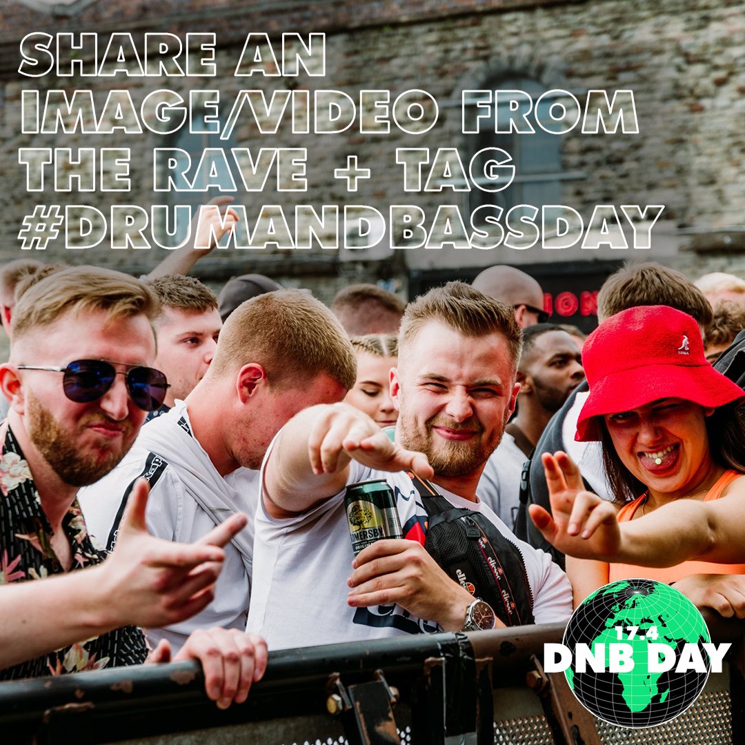 It's 17.4!!! Big love to all that have supported the cause + continue to keep the music we all love so healthy + vibrant even in these tough times ♥️🌍✊

Join the conversation by posting your #dnb memories on socials + don't forget to tag us so we can share!
#DrumAndBassDay