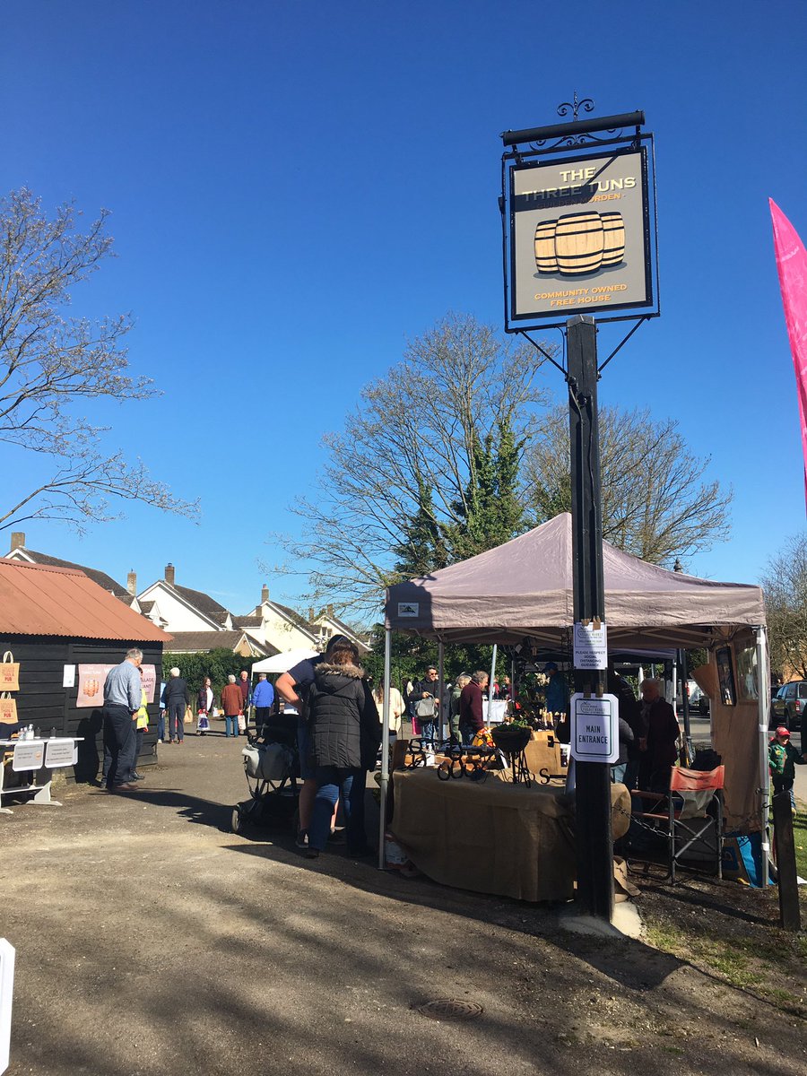 The Three Tuns Guilden, saved by the community tweet media