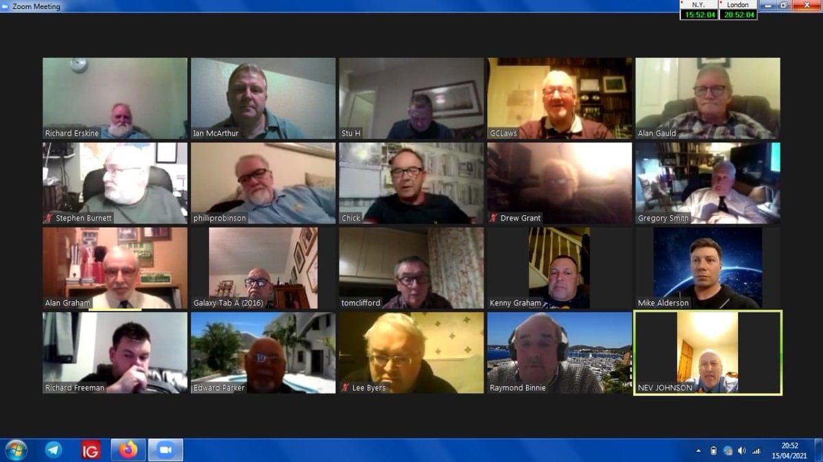 It’s great to see Northumberland Freemasons using <a href="/Zoom/">Zoom</a> to keep in touch. <a href="/rerskine51/">Richard Erskine</a> Looks like you had a great meeting. #Freemasons #northumberlandfreemasons <a href="/sanger_george/">George Sanger</a> <a href="/HighlightsPR/">Keith Newman</a> <a href="/WorvellMichelle/">Michelle Worvell</a>