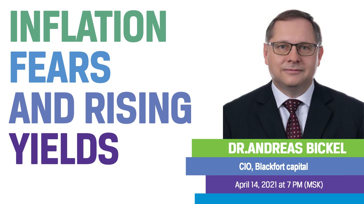 Dr. Andreas Bickel joined us on April 14 to give his regular overview of the global financial markets. The online event was hosted by Maxim Matveev, CFA, CEO at Aterra Capital.
Members of CFA Russia can access videos of all events on our website:
cfarussia.ru/learning.asp?l…
