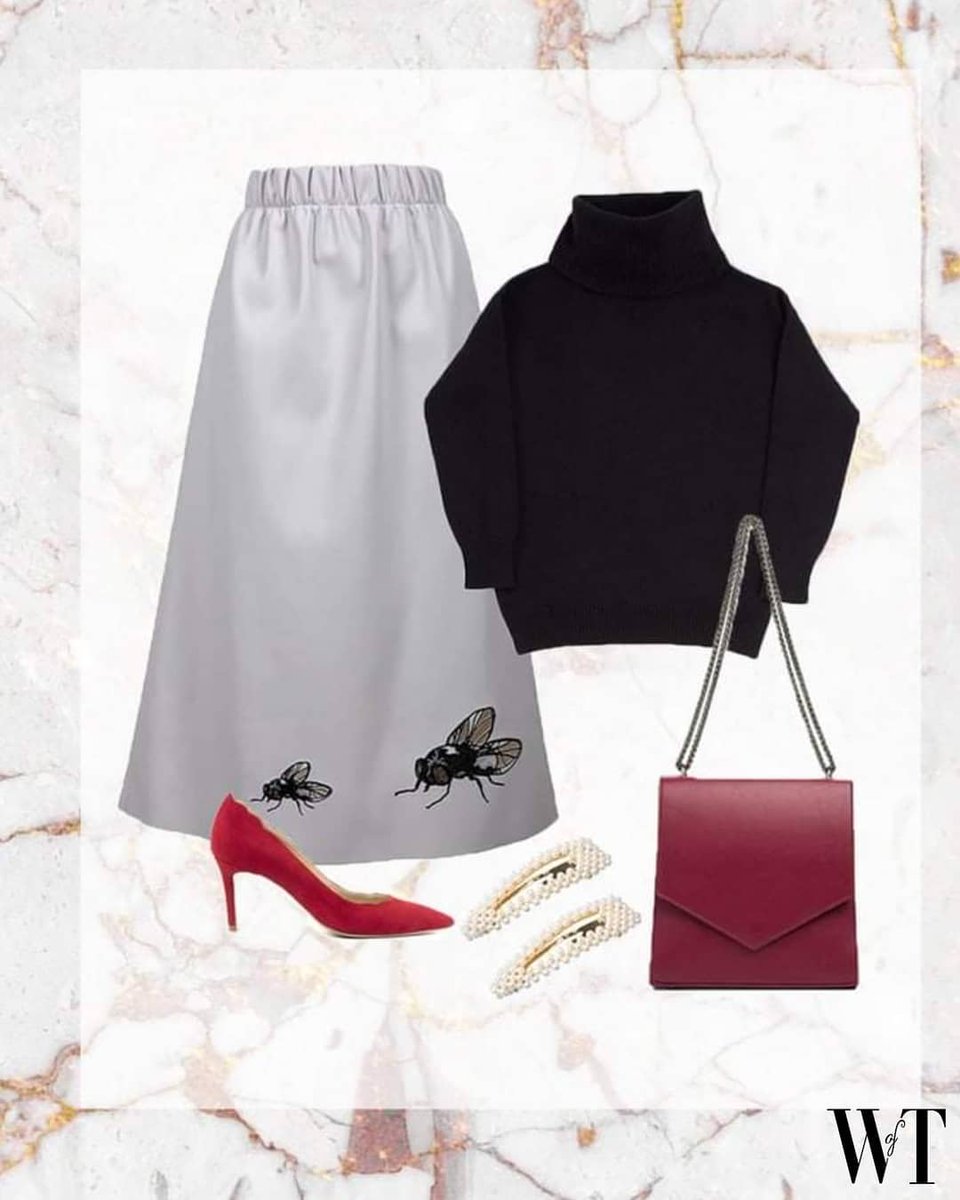 This effortless but elegant outfit is perfect for a romantic date night at home.
-
wardrobeoftomorrow.com
-
#jumper #skirt #bag #handbag #heels #hairclip #blackjumper #veganleather #veganskirt #veganfashion #redbag #whiteshirt