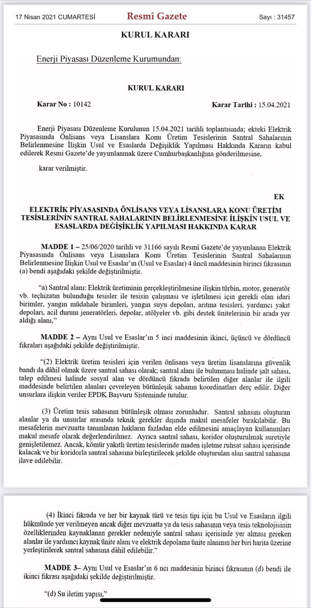 Sürdürebilir bir gelecek için alınmış önemli bir karar.