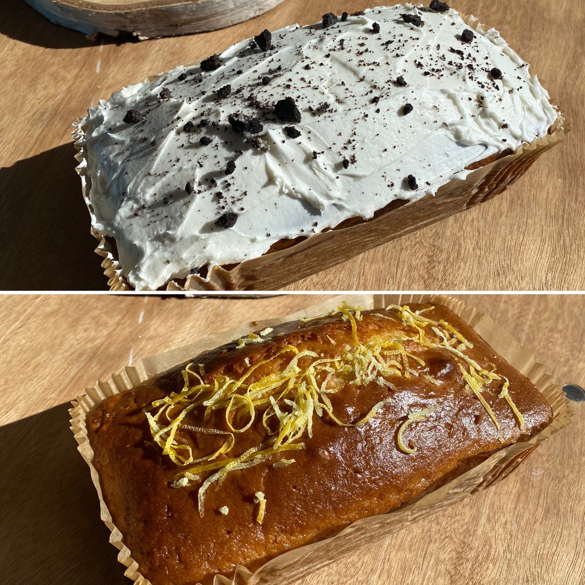 TheArkNpton's tweet photo. Oreo and Lemon Drizzle on today alongside GF Chocolate Brownies. Open from 11am until 3pm π
#oreocake #drizzleheads #caketoday #weekendvibes https://t.co/uuzKYRBWWS