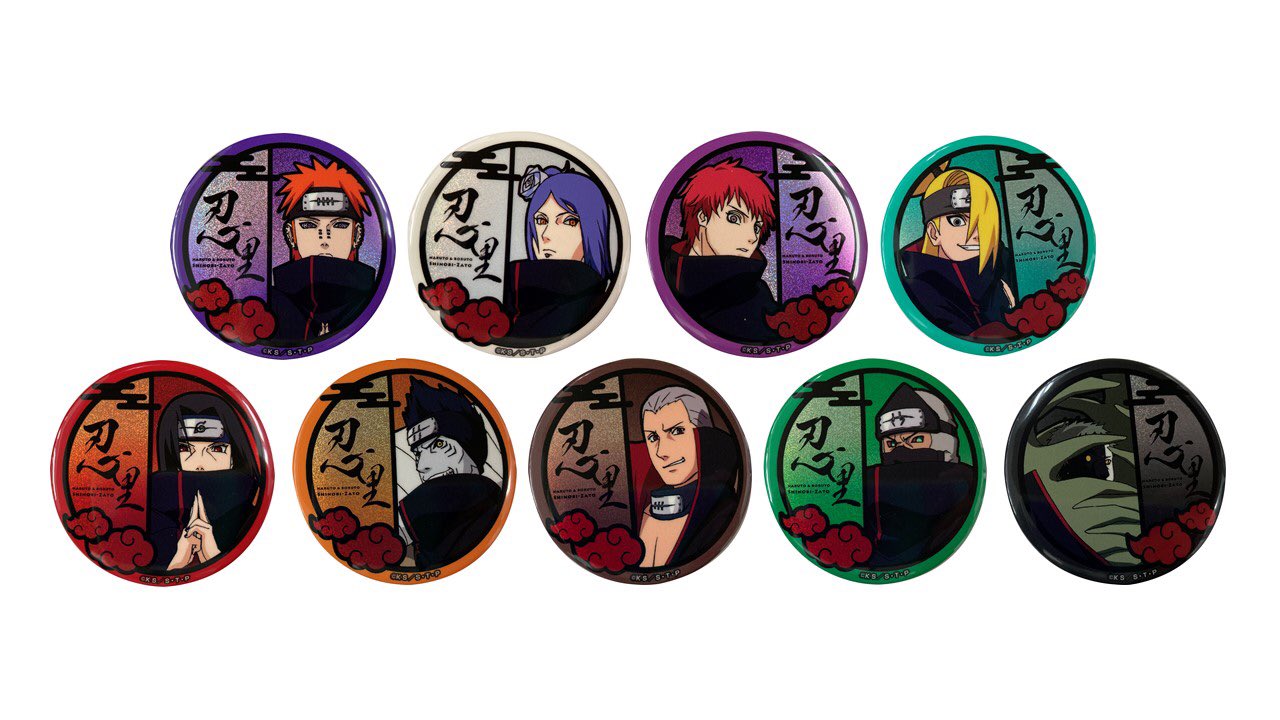 第七班イベント 缶バッジセット 【NARUTO&BORUTO 忍里