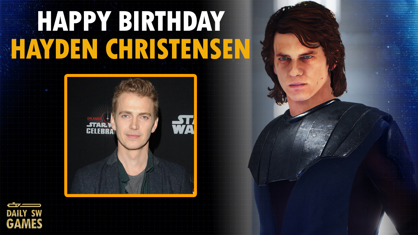 Happy 40th birthday to The Chosen One, Hayden Christensen! 