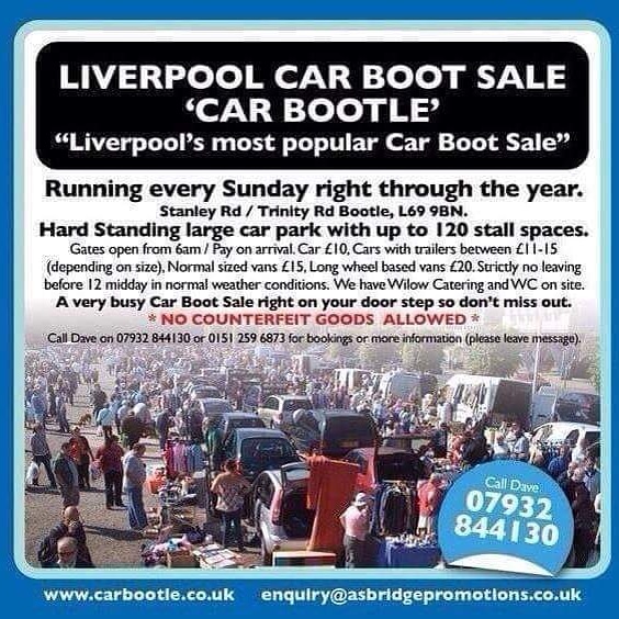 BootleCarBoot's tweet image. Bootle Car Booty open again tomorrow 
6am - 12 midday ( wear masks please as you will at some point bd close to other people im sure ) @carbootjunction @EchoWhatsOn @CarBootSalesDir