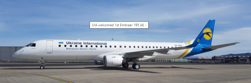 cestenlair's tweet photo. À l'occasion du 35e anniversaire de l'accident nucléaire de #Tchernobyl la compagnie #UkraineInternationalAirlines effectuera un vol au-dessus de #Kiev et de l'ancienne centrale le 25 avril en #EMB195 L'appareil survolera les sites concernés à 900 mètres d'altitude 🇺🇦 https://t.co/sdlTQTPJan