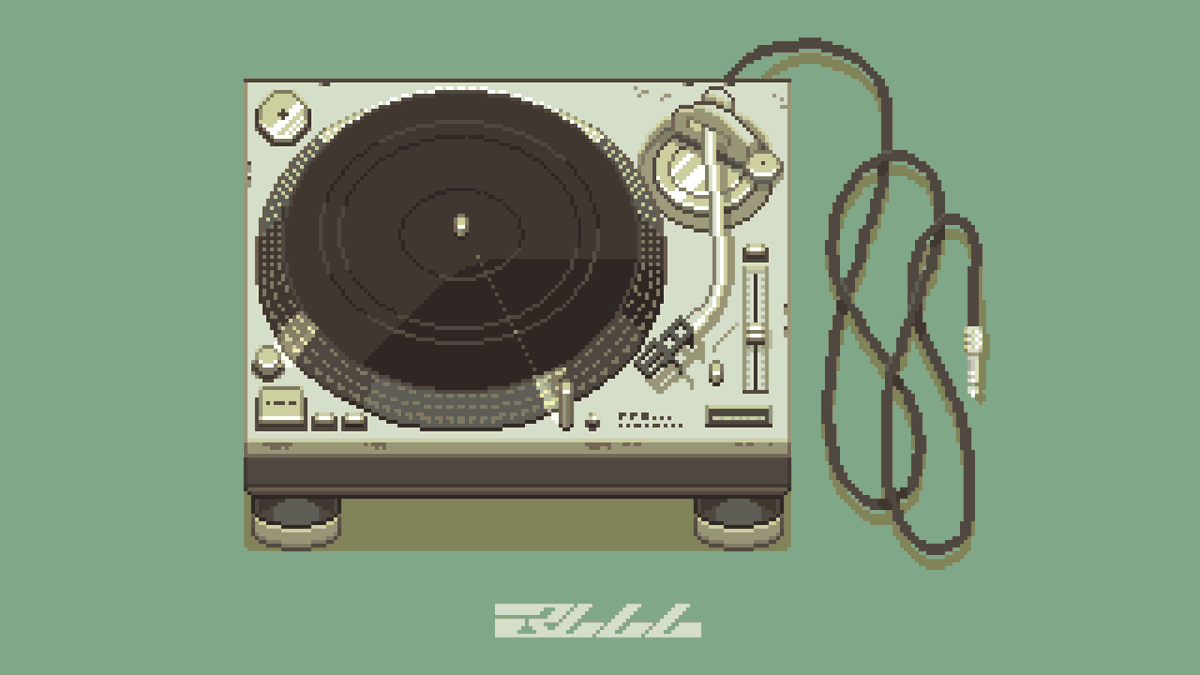 Pixel art Technics 1200