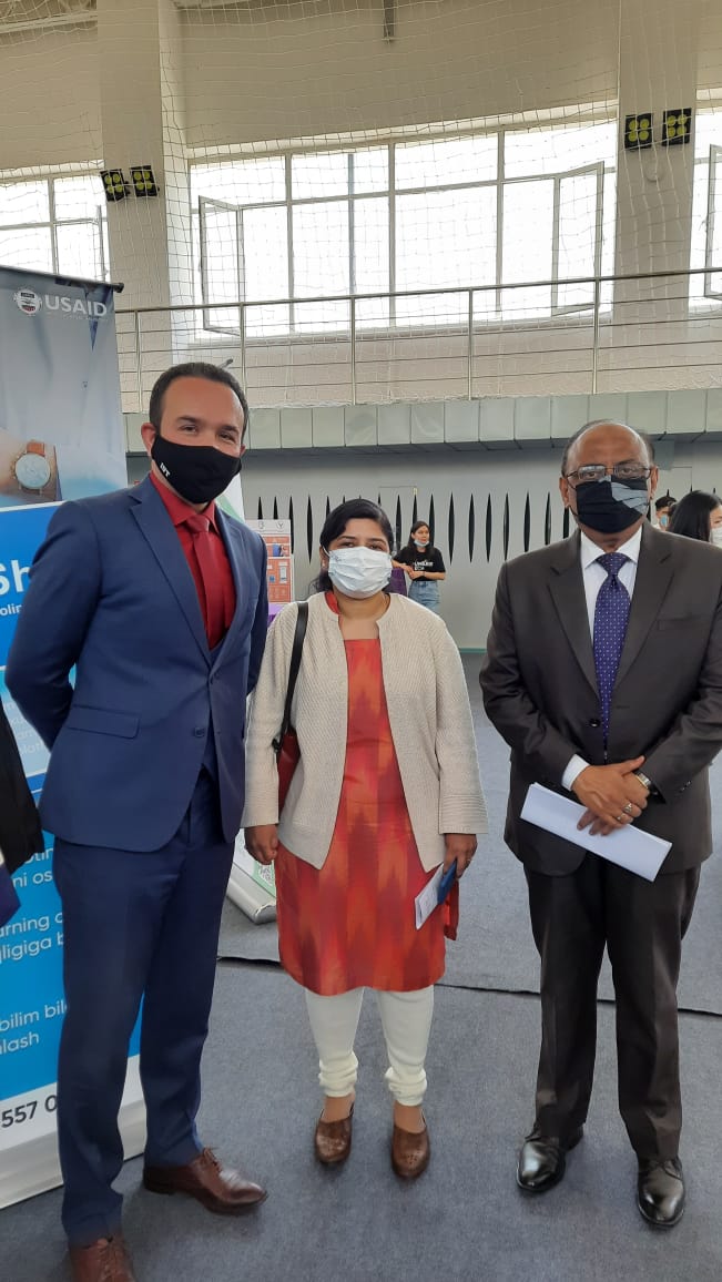 amb_tashkent's tweet image. #India- #Uzbekistan cooperation in ICT and Start-ups is intensifying, especially in the fields of training and capacity building under #ITECNetwork &amp;amp; support from @stpiindia @MEAIndia @GoI_MeitY @MIFT_Uz @itpark_uz @IndianDiplomacy @VikasSwarup  @PTI_News @uzbekmfa