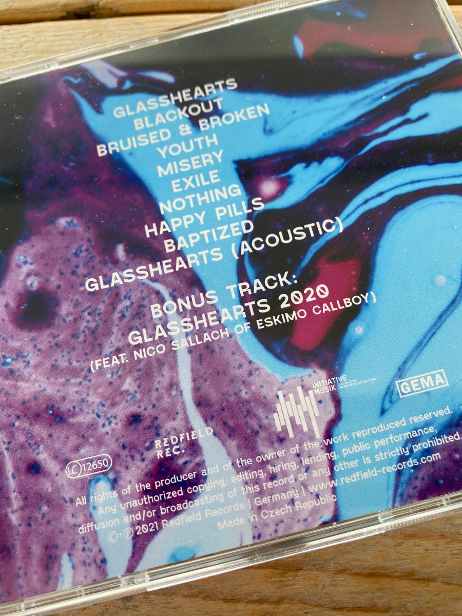 Redfield Records (@redfieldrecords) on Twitter photo Released #glasshearts by <a href="/TheDisasterArea/">THE DISASTER AREA</a> last week! Really happy how everything turned out 😍 Released #glasshearts by <a href="/TheDisasterArea/">THE DISASTER AREA</a> last week! Really happy how everything turned out 😍