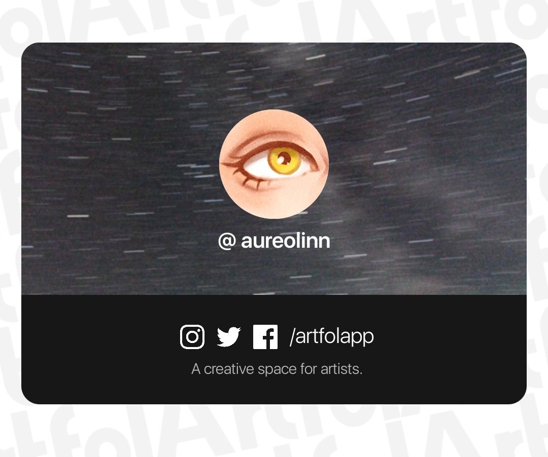 aureolinn's tweet photo. giving #artfol a try 😊 https://t.co/LTi9BnpHm0