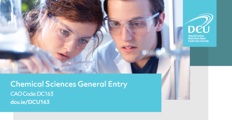 EE_Coyle's tweet photo. I'm looking forward to our panel discussion about @DCUChemistry programmes from 12.30 today, in particular our bold new offering - Chemistry with Artificial Intelligence, accessed from Chemical Sciences General Entry #DC163 #CAO2021 #WeAreDCU https://t.co/6F8Kyh893B