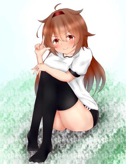 いっちばん? #艦これ #白露(艦隊これくしょん) https://t.co/N2kcteZMc9 