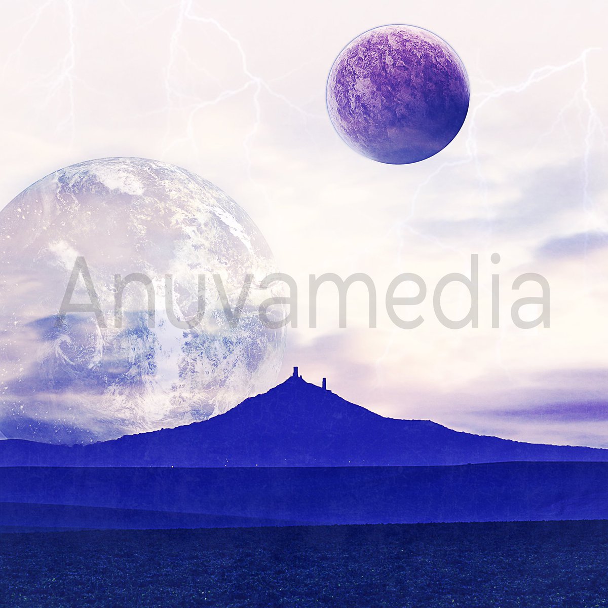 AnuvaMedia's tweet image. Alien Sky - Single/Album Artwork for sale, message for details!