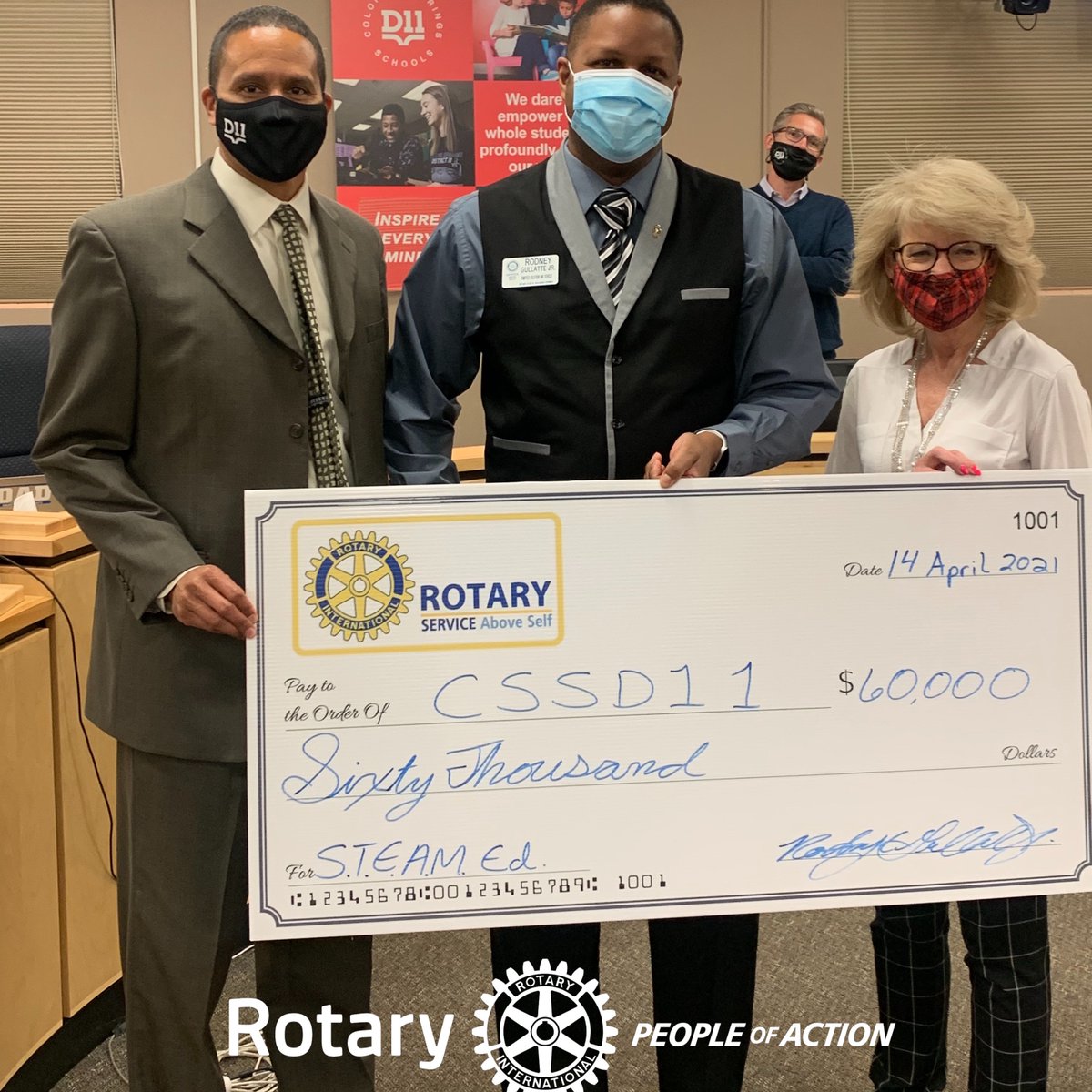 mast3rma5on7's tweet image. One of those proud moments as #Rotarians. #CSRotary #CSSD11 #RotaryInternational #4waytest