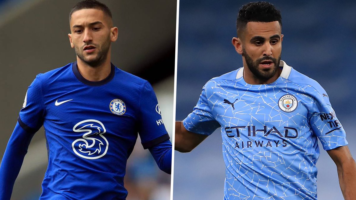 Foot Mercato S Tweet Hakim Ziyech Ou Riyad Mahrez Chemci Trendsmap