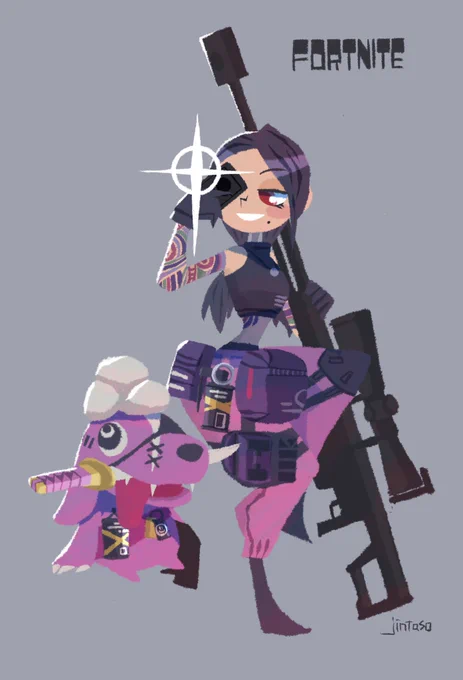 メグミン!!
#Fortnite
#FortniteFanArt 