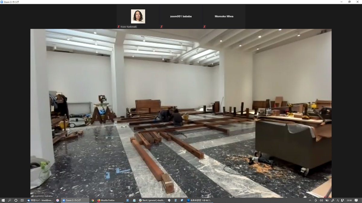 kadowaki_kozo's tweet image. 館内作業。 #vba2020jp #vba2021jp