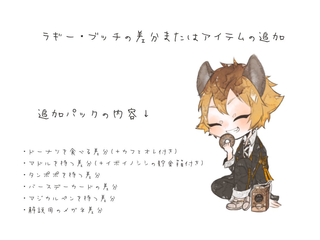 白桃ぜりぃ 進捗65 Twstファンアート フリー立ち絵 ラギーの追加差分を制作しました Pixivで背景透過した画像を公開しております 出来てなかったらこっそり教えてください 画像が粗くても教えてください リプツリーにリンクを貼っています 動画