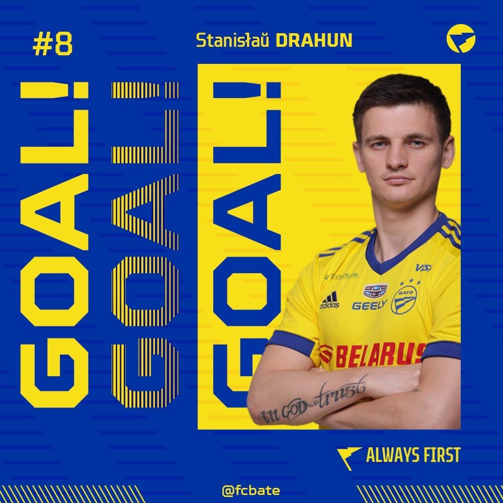 FCBATE's tweet photo. GOOOOOOOOAL!
Stas!💪
1:0

⏱21’

#BATEBGU https://t.co/OZCzrCM7Dd