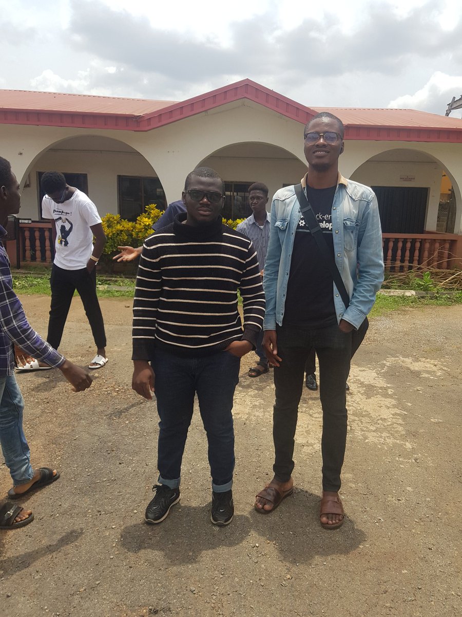 iam_nextwebb's tweet photo. Met @TayCode for the first time In person.. this guy is so humble and cool 😀, he shared alot wisdom with the community. It was awesome! 🔥🤩
#DevelopersStudentClub #DSCcommunity @RepoTecc #findyourwayintech @DSCOUI @DSCOAU @googledevs @googlestudents https://t.co/KBeJu9izdx
