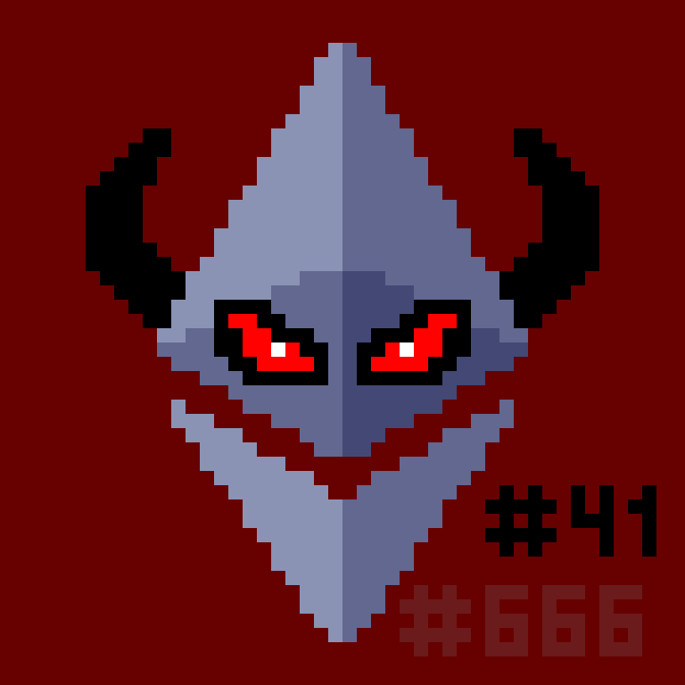 PixelETH's tweet photo. #41: Devil OG ETH https://t.co/5DJdhkAto4