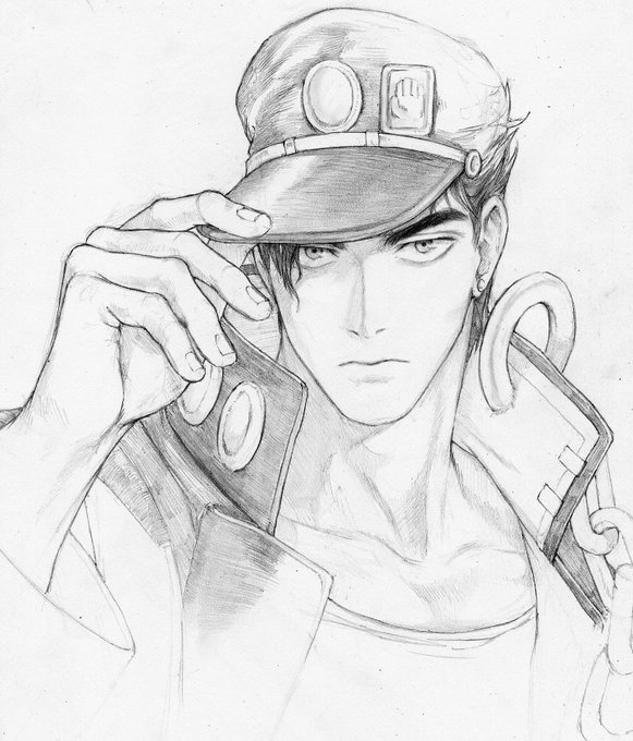 Kujo Jotaro #空条承太郎 #ジョジョの奇妙な冒険 ✏️ 