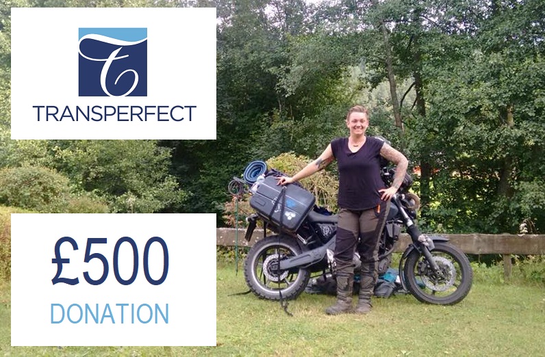 NottsBloodBikes's tweet photo. We're delighted to receive a £500 donation from the @TransPerfect family - a huge thank you to all the staff who made this possible &amp; in particular Leigh Sager for leading the TransPerfect team to support #BloodBikes https://t.co/MppYKGTj9S