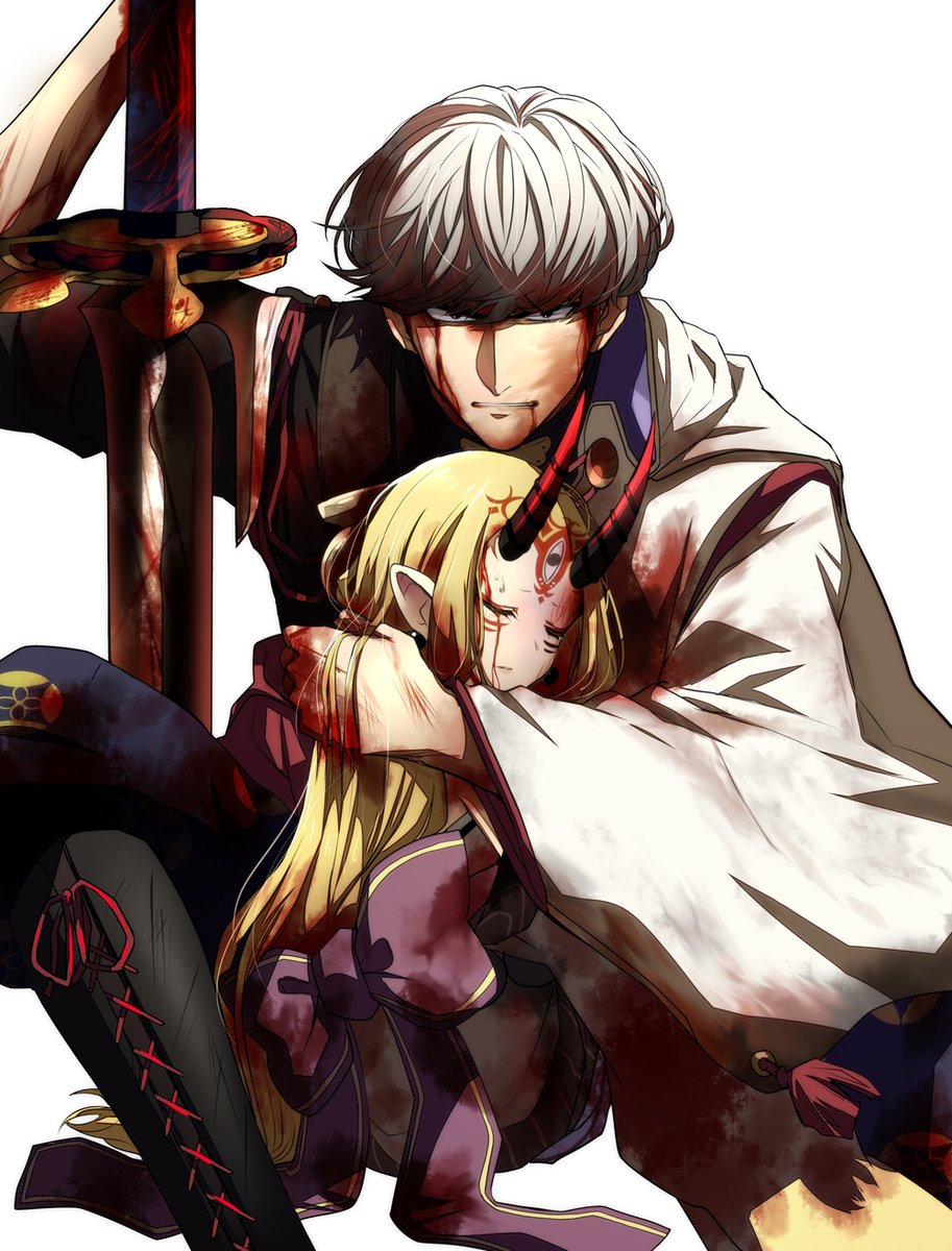 Fgo 血濡れで抱きかかえる綱茨イラストが至高 Fgo 血濡れで抱きかかえる綱茨イラストが至高
