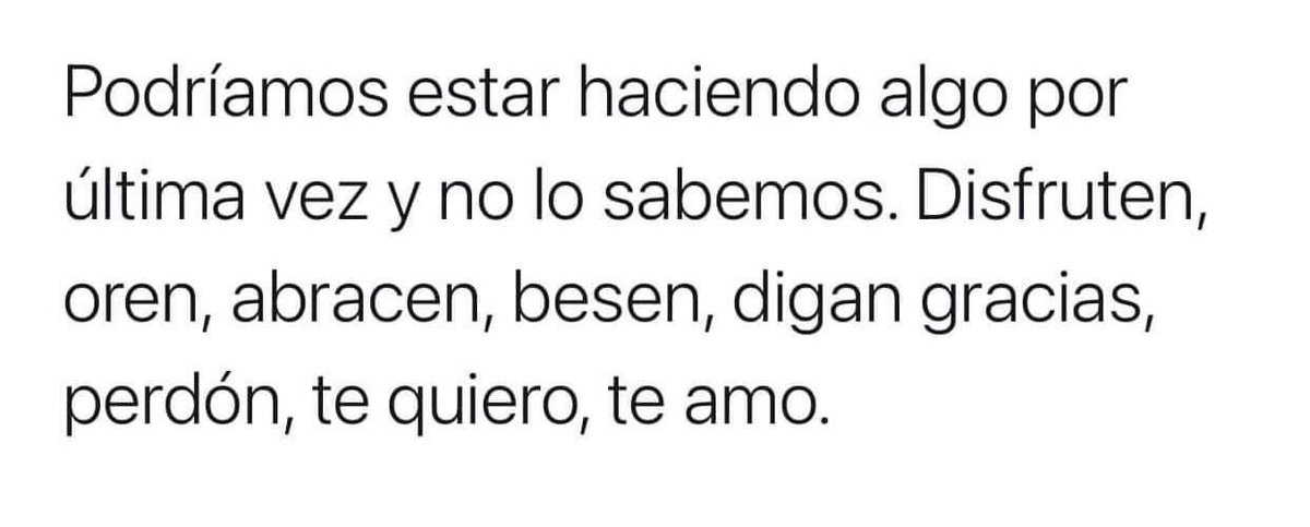 karlaluzuriaga's tweet photo. Definitivamente. Que efímera es la vida. https://t.co/THxWClLqEh