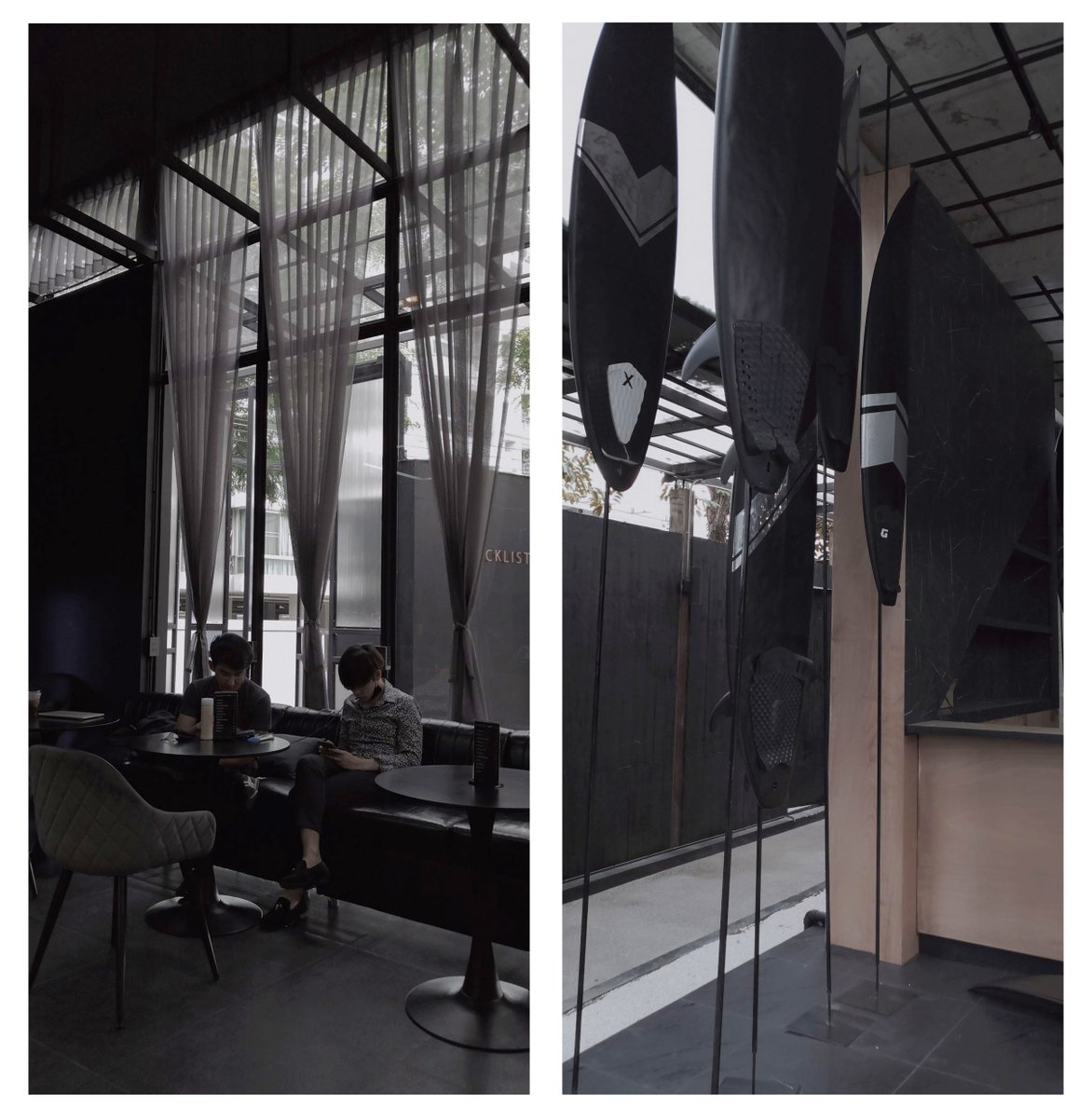 Toa55711668's tweet photo. " Blacklist Cafe and Restaurant " ถ้าคุณคิดว่าคุณดาร์ก งั้นต้องมาเจอกับคาเฟ่สุดดาร์กแห่งใหม่นี้  บรรยากาศร่มรื่นมาก

#reviewchiangmai #รีวิวเชียงใหม่ #chiangmai #เชียงใหม่  #คาเฟ่เชียงใหม่ #cafe #คาเฟ่ #คาเฟ่เปิดใหม่ #newcafeincnx #blacklistcafeandrestaurant #blacklistcafe https://t.co/ygnnQdXo14