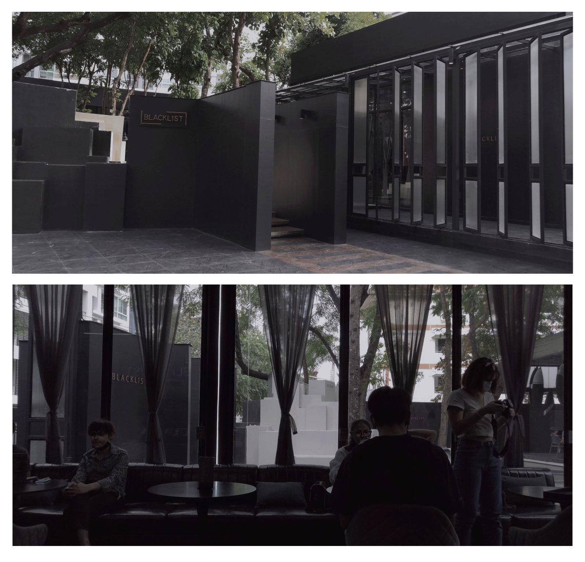 Toa55711668's tweet photo. " Blacklist Cafe and Restaurant " ถ้าคุณคิดว่าคุณดาร์ก งั้นต้องมาเจอกับคาเฟ่สุดดาร์กแห่งใหม่นี้  บรรยากาศร่มรื่นมาก

#reviewchiangmai #รีวิวเชียงใหม่ #chiangmai #เชียงใหม่  #คาเฟ่เชียงใหม่ #cafe #คาเฟ่ #คาเฟ่เปิดใหม่ #newcafeincnx #blacklistcafeandrestaurant #blacklistcafe https://t.co/ygnnQdXo14