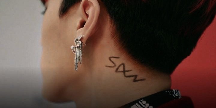 since san said he wants a neck tattoo let me bring back these pics of san w...